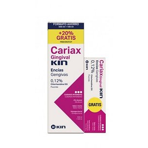 Promoção Cariax Gengival Enxaguante Bucal 500 ml + Creme Dental 100 ml