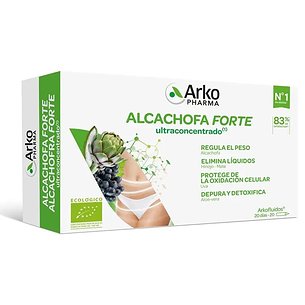 Arkofluid Alcachofra Forte 20 Ampolas Bebíveis
