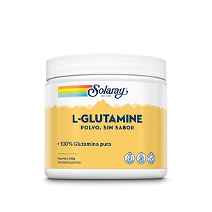 Solaray Lglutamine Polvo 300g Neutro