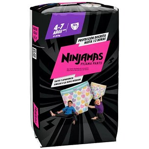 Dodot Ninjamas Pants Carry Heart Size 4-7 Years 17-30kg