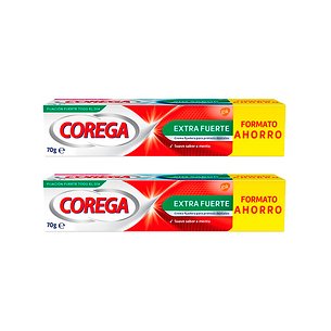 Corega Extra Fuerte 2x70gr Promo