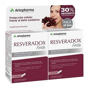 Resveradox Extra Forte 2 Envases 30 Capsulas Pac