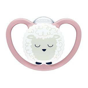 Nuk Pack Chupete Space Night 18- Silicon