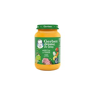 Gerber Vegetais Orgânicos com Carne 190 g