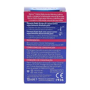 Optrex Dupla Ação Olhos Secos 10 ml 2