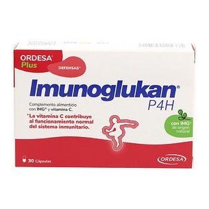 Imunoglukan P4h 30 Cápsulas