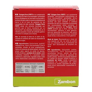 Fisiogen Ferro Forte 30 Sobres 2