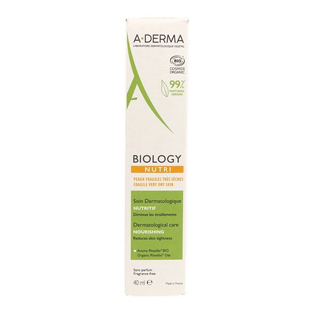Aderma Biology Nutri Cuidado Dermatologico Nutritivo 40ml 