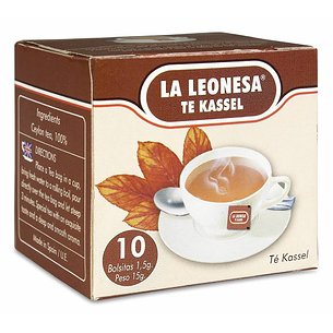 Chá La Leonesa Kassel Info 10 Sacos