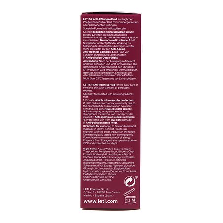 Leti Sr Fluido Antirojeces 40ml