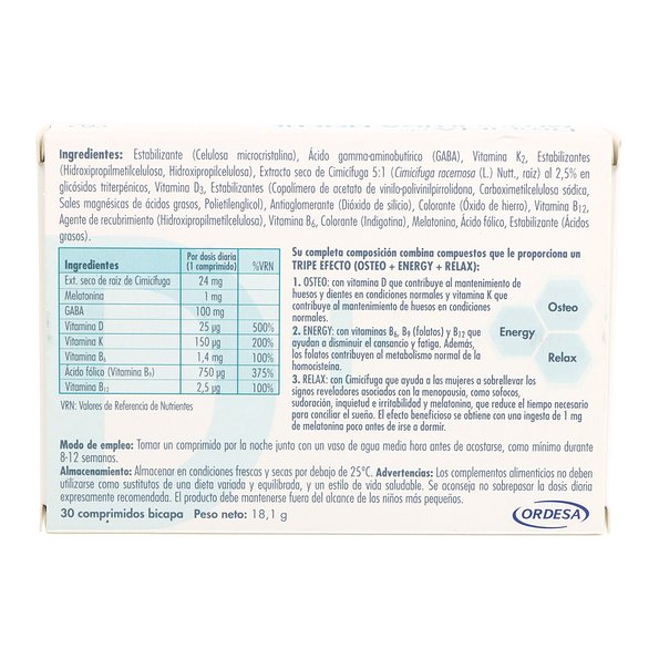 Donna Plus Menocifuga Noche 30 Comp