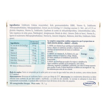 Donna Plus Menocifuga Noche 30 Comp