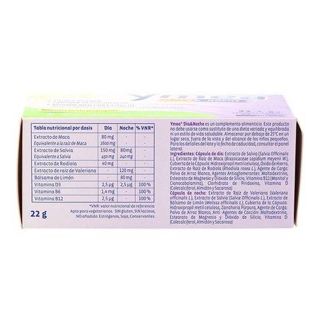 Ymea Dia Y Noche 64 Capsulas