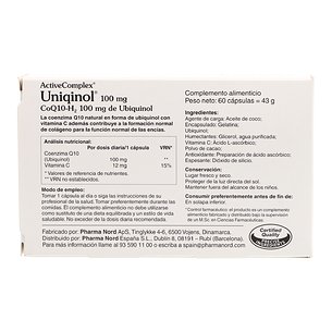 Activecomplex Uniquinol 100 mg Qh 60 Kapseln 2