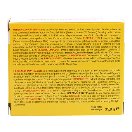 Herbensurina Prostata 60 Caps