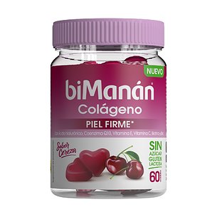 Bimanan Colágeno 60 Gomas Sabor Cereja