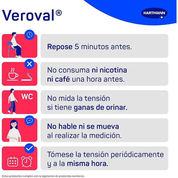 Veroval Kompaktes Handgelenk-Blutdruckmessgerät