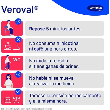 Veroval Kompaktes Handgelenk-Blutdruckmessgerät