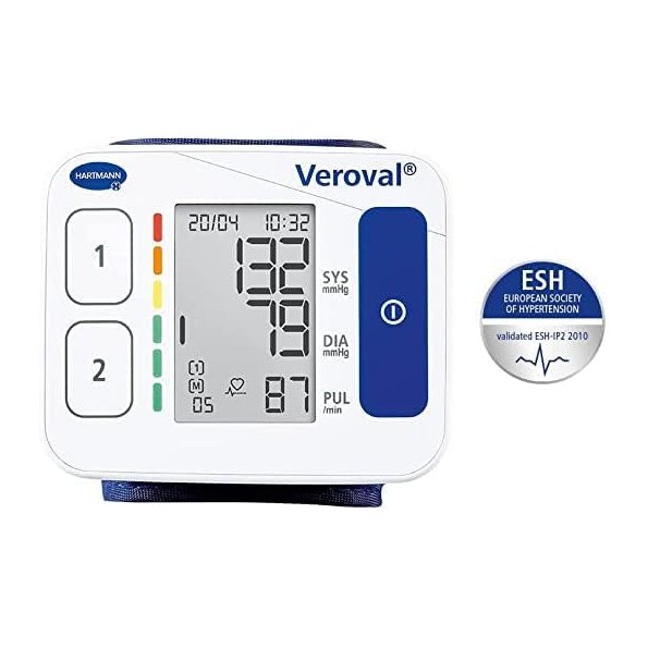 Veroval Kompaktes Handgelenk-Blutdruckmessgerät