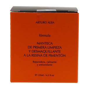 Arturo Alba Formula Primeira Manteiga de Limpeza e Demaquilante com Resina de Páprica 125ml 2
