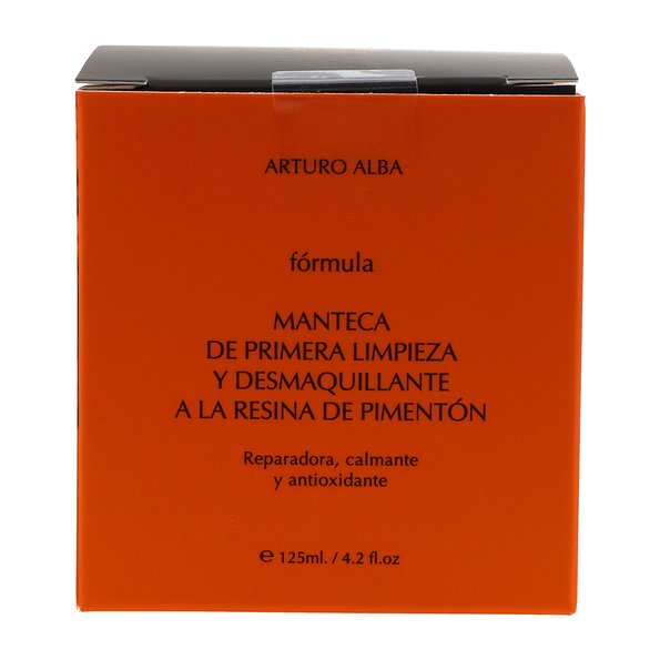 Arturo Alba Formula Primeira Manteiga de Limpeza e Demaquilante com Resina de Páprica 125ml