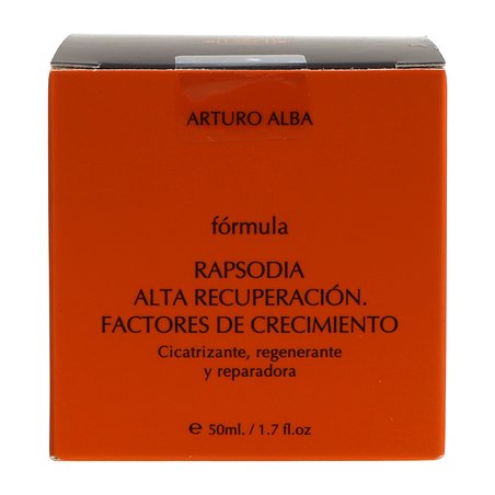 Fórmula Arturo Alba Rhapsody Fatores de Crescimento de Alta Recuperação 50ml