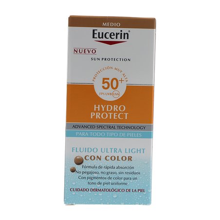 Eucerin Sun Hydroprotect Fluido Ultra Light Spf 50+ 1 50 ml Tono Medio