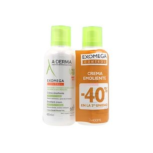 Aderma Exomega Control Creme Emoliente 2x400ml Promo 2