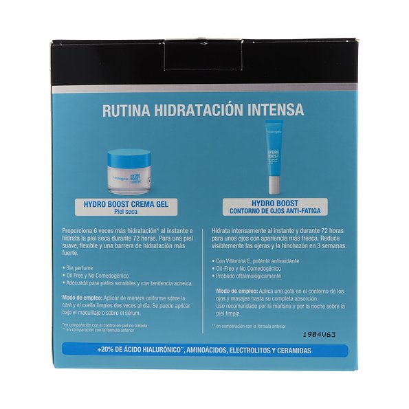 Neutrogena Hydro Boost Crema Gel 50ml + Contorno De Ojos Anti-fatiga 50 ml Promo