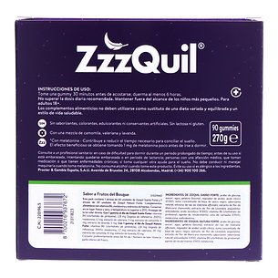 Zzzquil Forte Melatonina 90 Gomas Promo 2