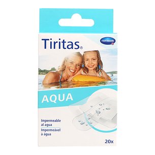 Aqua Assorted Bandagens 20 Unidades