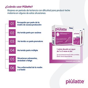Humana Piùlatte Producción Leche Materna 14x5 gr 2