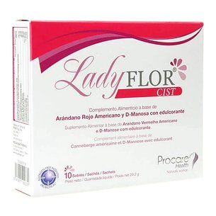 Ladyflor Cist 10 Sobres De 2,92g
