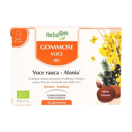Pastilhas Herbalgem Soft para vozes de cantores 24 pastilhas