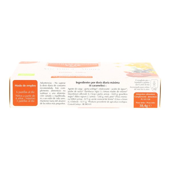 Pastilhas Herbalgem Soft para vozes de cantores 24 pastilhas