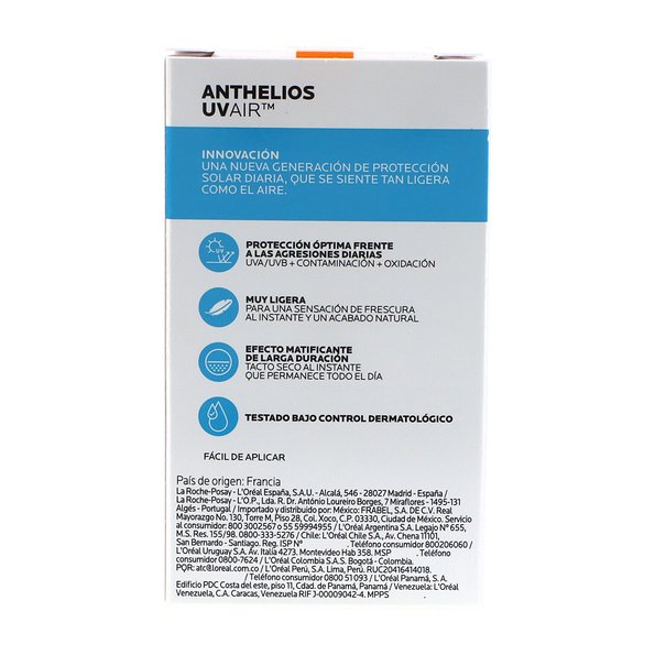 Anthelios UV Air FPS 50+ 40 ml