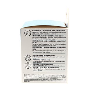 Tetina Silicona Ultra Soft Flujo Adaptable Zero Zero +0m Suavinex X2 2