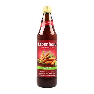 Suco de cenoura orgânico Rabenhorst 750 ml