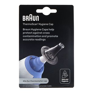 Protetores de Substituição Braun Thermoscan 40 Unidades
