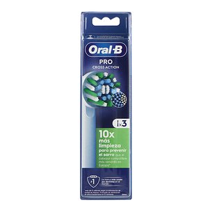 Oral B Recambio Cross Action 3 Uds