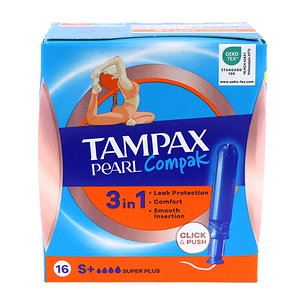 Tampones Tampax Compak Pearl Super Plus 16 Uds 2