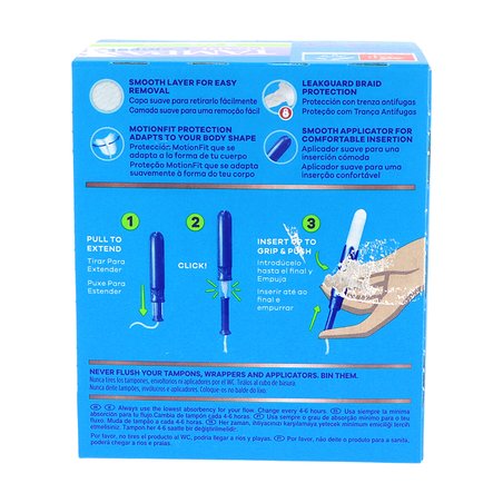 Tampones Tampax Compak Pearl Super 16u