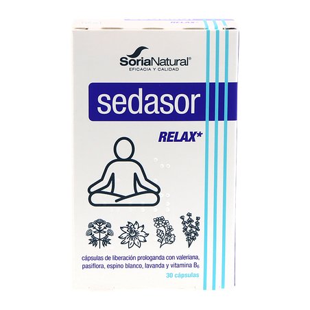 Sedasor Ação Contínua 30 Cápsulas Soria Natural