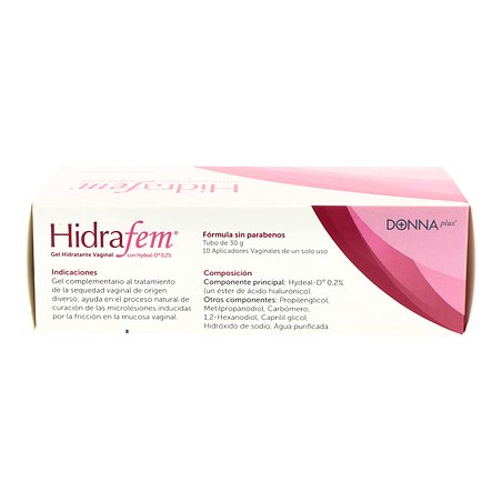 Hidrafem Donnaplus Gel Hidratante Vaginal 30 g