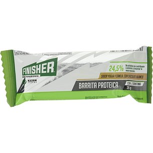 Barra de Proteína Finisher Sabor Iogurte e Canela com Chocolate Branco 20 Barras 2