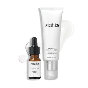 Hidratante Medik8 Balance 50 ml e Ativador de Ácido Glicólico 10 ml  