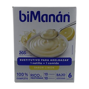 Bimanan Beslim Custard Sabor Limão 6 Sachês 2