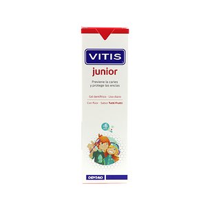 Vitis Junior Tutti Fruti Toothpaste Gel 75 ml