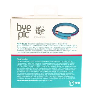 Pulseira Prim Bye Pic Citronela Adulto Azul 1 Unidade 2