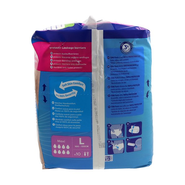 Tena Pants Maxi Grande 10 Unidades